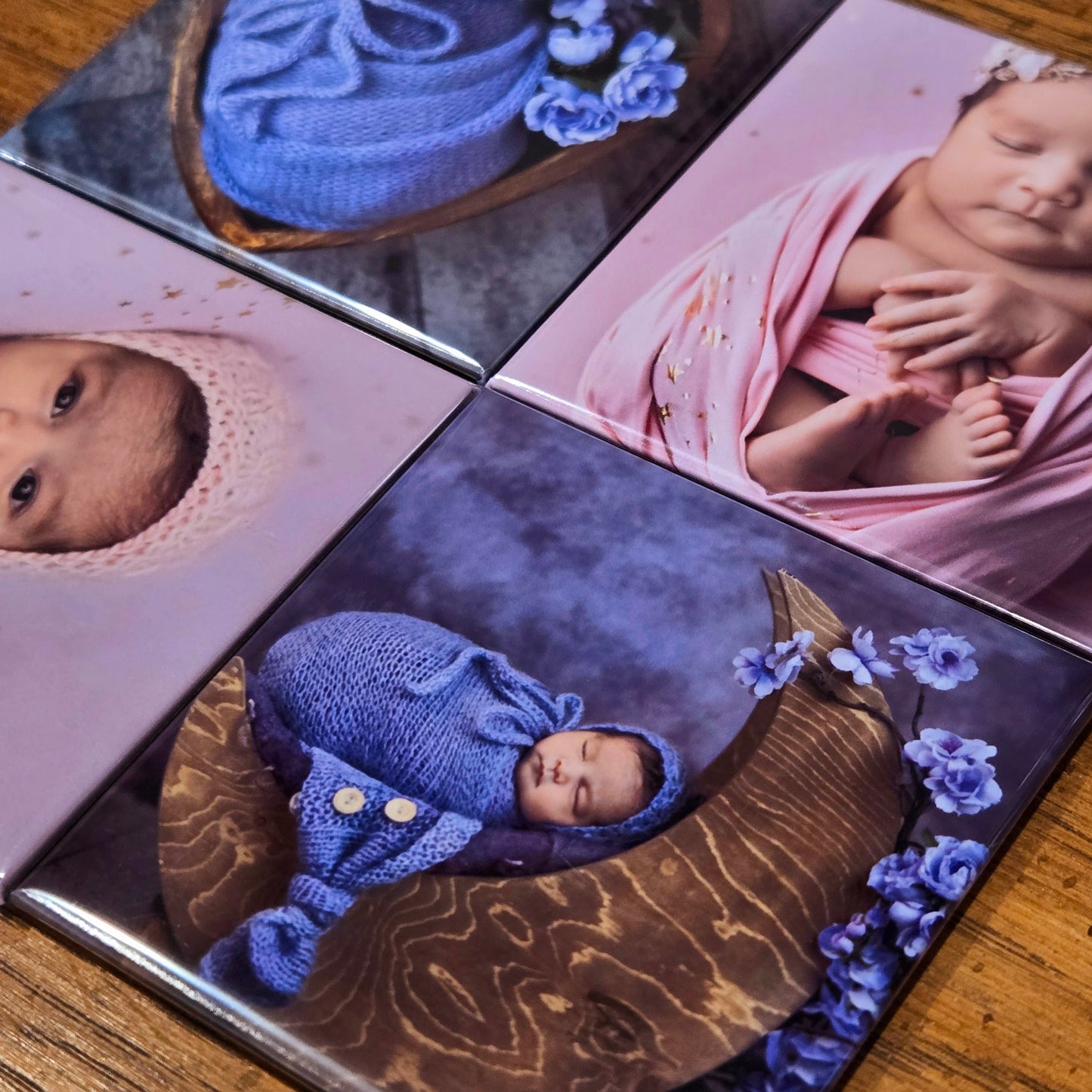 Custom Photo Magnets - Set of 9 (50mm)