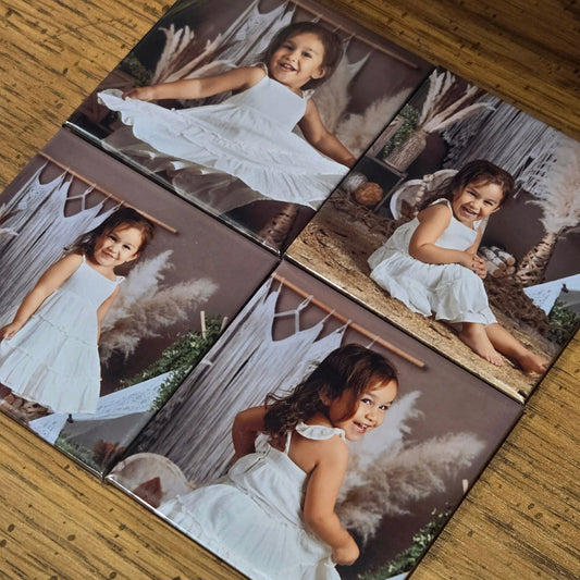 Custom Photo Magnets - Set of 9 (63.5mm)
