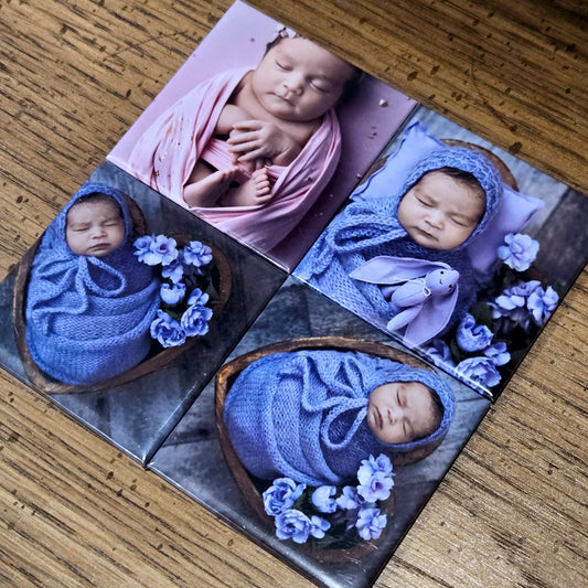 Custom Photo Magnets - Set of 9 (50mm)